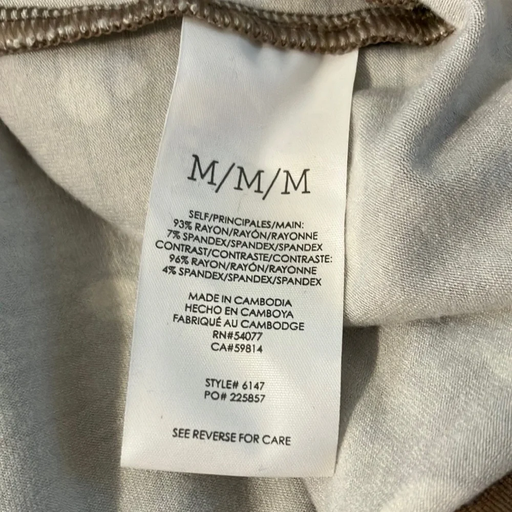 Cabi  Brown Patterned Dress size medium - Picture 6 of 6